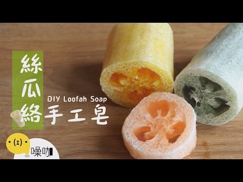 絲瓜絡手工皂 DIY Loofsh Soap 