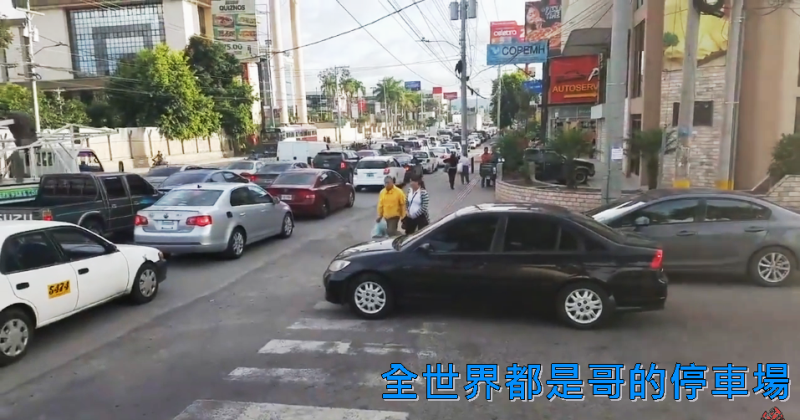 【影片】貪快直接把車停在斑馬線上，但10秒後發生的事，讓車主嚇傻趕緊「倒退嚕」
