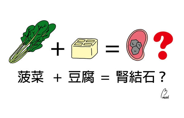 菠菜+豆腐=腎結石？？？
