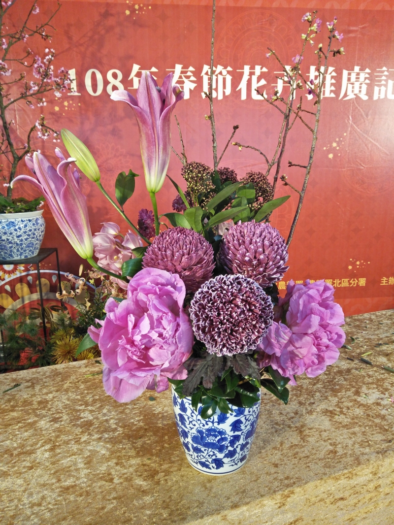 全台規模最大的花卉年貨大街 台北花市春節檔期108小時不打烊