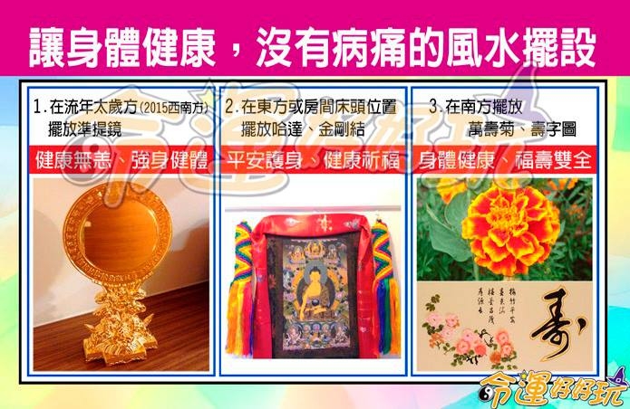 Life生活網 命運好好玩 讓身體健康 沒有病痛的風水擺設