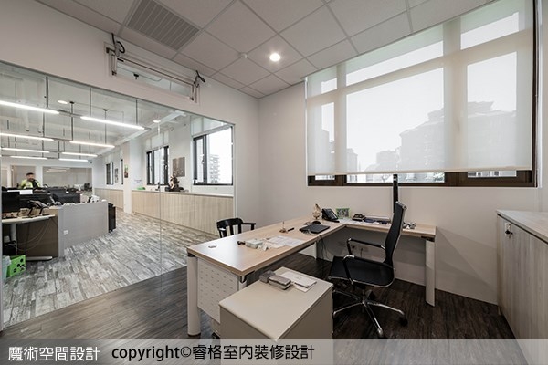 北歐風辦公室設計 百坪流暢空間溝通效率加倍『魔術空間設計』