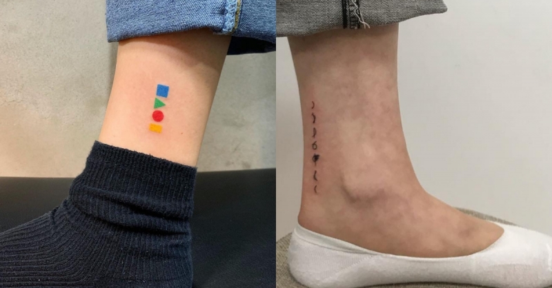 炫雅也瘋的4款 塗鴉風 彩色刺青 19文青最愛這7個刺青