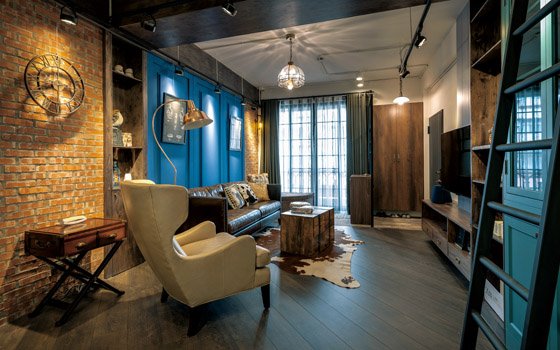 成舍設計復興二部 復古經典的細膩品味 Classic Loft Home