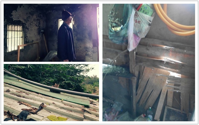 80歲獨居樹林的林阿公，居住在這個沒水沒電也沒有戶籍的鐵皮屋已經10年了.....