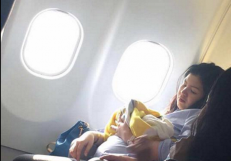 在飛機上不小心生下孩子，這名孕婦竟然收到這樣的超讚大禮！