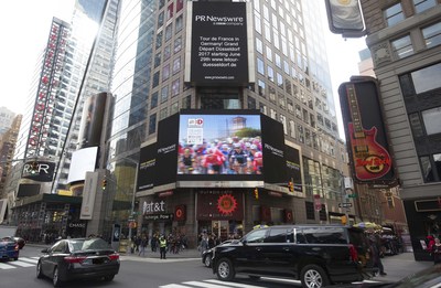 「2017年杜塞爾多夫盛大的首站」活動登陸紐約時代廣場
