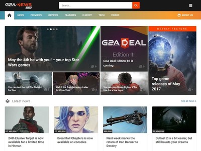 G2A News遊戲新聞網站成為G2A產品生態圈中新成員