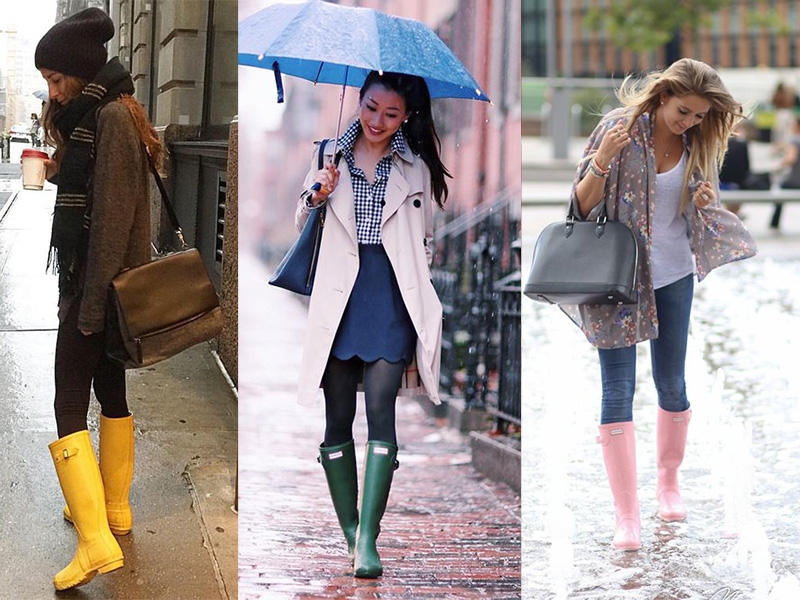 雨天時尚這樣穿！最百搭的不僅是黑色雨鞋？編輯教你雨鞋的「７種繽紛穿法」～ 不同顏色的重點絕對不能搞錯！