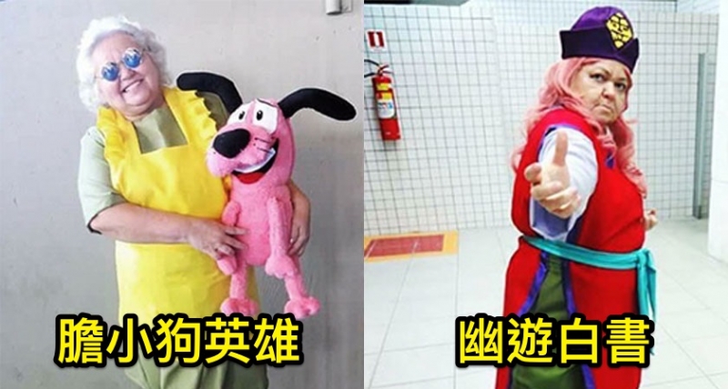 Life生活網 超驚人cosplay 日本動漫聲優 神還原 自己配音的角色 三次元 涼宮正翻 維克多帥氣 面瑪卻壞掉了oao