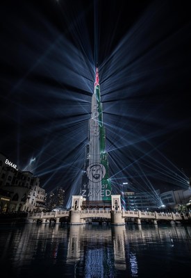 艾瑪爾盛大的「點亮2018」杜拜市區新年前夜慶祝活動吸引全球目光