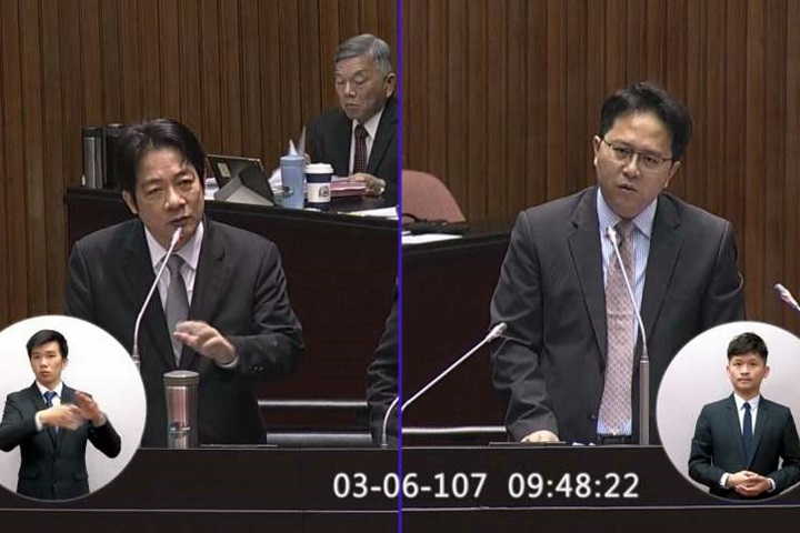 賴揆指中國惠台政策 最終目標併吞台灣