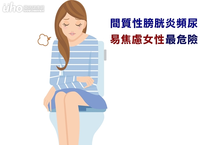 間質性膀胱炎頻尿　易焦慮女性最危險
