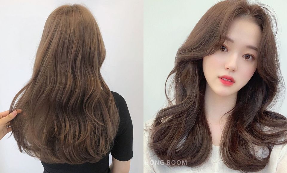 韓國大勢「柔霧髮色」範本！不用漂、超顯白的搭訕髮色，這款更是超仙的背殺髮色！