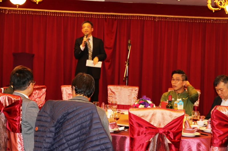 台灣健康管理學會年終聯誼在天成飯店進行