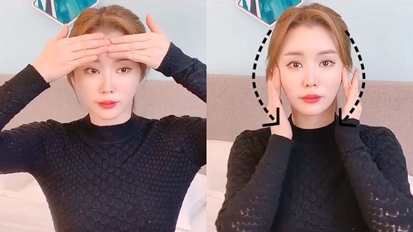 韓國美容師分享「小臉按摩」步驟！5分鐘按摩技巧，消水腫、臉小一半，練出纖細輪廓線