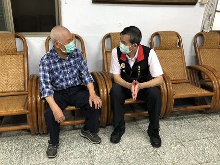 臺北市榮服處訪視中正區豐年退宿退員及年長榮民