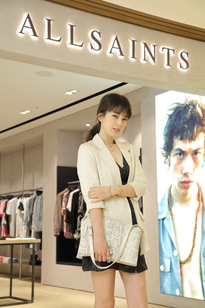 ALLSAINTS亞洲首間全新概念店進駐微風信義  時尚媽咪Melody 優雅詮釋英倫新風尚
