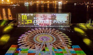 打造港灣獨特絕美聲光饗宴 就在MITSUI OUTLET PARK台中港「3D水幕光影秀」