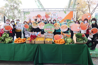 橙柑蜜甜揪甘心 雲林柑橘春節年售在花博農民市集