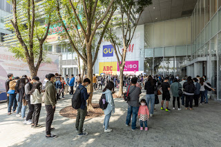 GU正式進駐台南南紡購物中心！開幕首日即見近200位排隊人潮