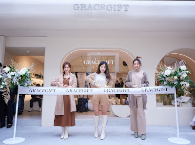 Grace Gift 首座女鞋複合式概念鞋店開幕 吳姍儒踩訂製鞋為婚前單身耶誕趴準備