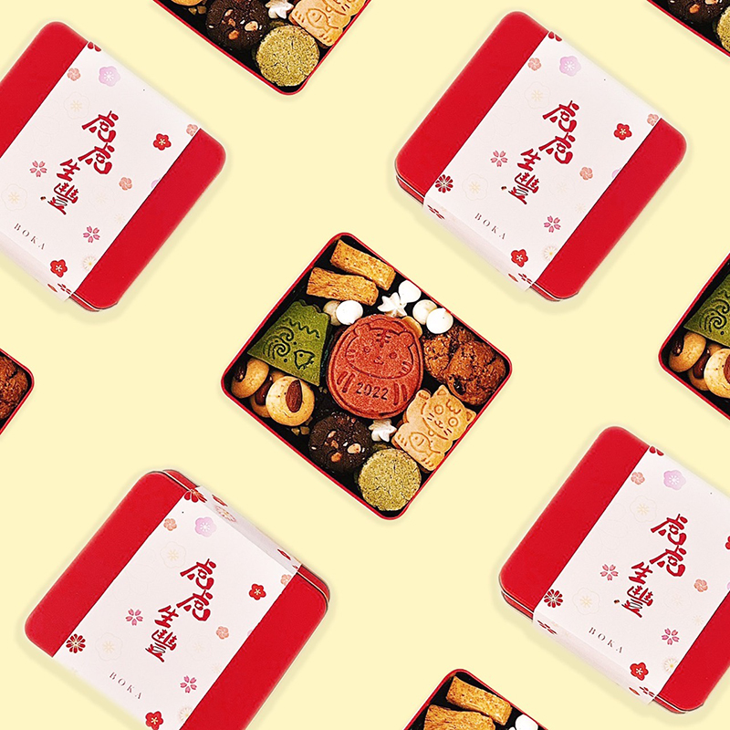 超人氣甜點「BoKa」首推「虎虎生豐」年節餅乾禮盒！美味又好拍